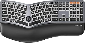 ProtoArc EK01 Plus Ergonomic Bluetooth Keyboard Review