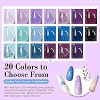 AZUREBEAUTY Dip Powder Nail Kit Starter, 20 Colors — image 5