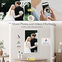 NexFoto 27-inch Touchscreen Digital Photo Frame — image 2