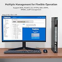YuanLey 28-Port Gigabit Managed Switch with 4x 10G SFP+ — image 6