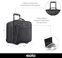 Solo New York Active Rolling Overnight Laptop Bag — image 2