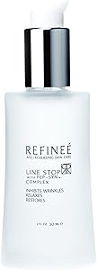 Refinee Skin Care Fine Line Stop Wrinkle Anti-Aging Treatment Face Serum 1oz Review