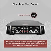 Rockville RXA-F2 2400W 4-Channel Car Amplifier — image 6