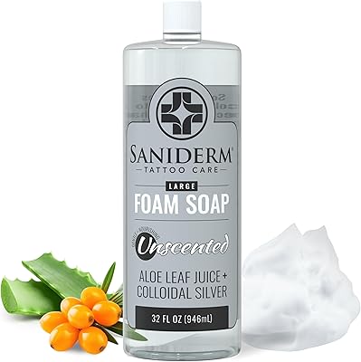 Saniderm Foaming Tattoo Soap 32oz