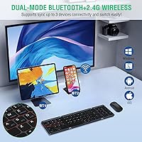 EDJO Foldable Wireless Keyboard and Mouse Combo — image 2