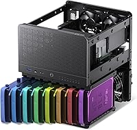 JONSBO N3 Mini-ITX NAS PC Chassis — image 4