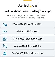 StarTech 2U Wall Mount Network Rack - 14 in Deep (RACK-2U-14-BRACKET) — image 8