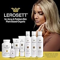 LEROSETT Facial Clay Mask for Acne, Oily Skin, 3.8oz — image 6