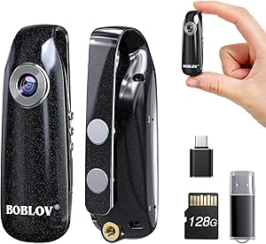 BOBLOV 007 Mini Body Camera 128GB Review