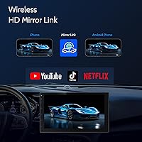 Haudio 7-inch Wireless Double Din Car Stereo with CarPlay & Android Auto — image 5