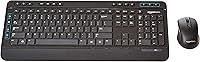 Amazon Basics Full-Sized Wireless Keyboard and Mouse Combo — image 1