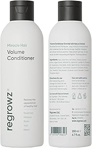 Regrowz Miracle Hair Volume Conditioner 7oz Review