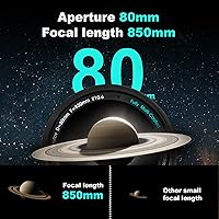 HOROX RM Maksutov-Cassegrain Telescope 80mm Aperture 850mm — image 2