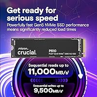Crucial P510 1TB Gen5 NVMe SSD — image 2