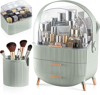 CANITORON Makeup Organizer, Sage Green