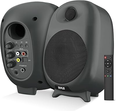 Pyle PBKSR40 Bookshelf Speaker Set