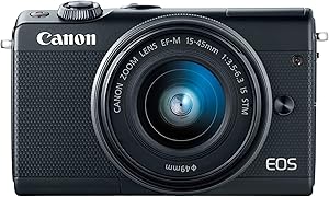 Canon EOS M100 Mirrorless Camera with 15-45mm Lens Review