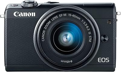 Canon EOS M100 Mirrorless Camera with 15-45mm Lens