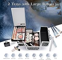 Joligrace Makeup Train Case Black Star — image 5