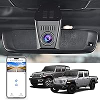 Mangoal 4K Dash Cam for Jeep Gladiator JT & Wrangler JL 2018-2024 — image 1