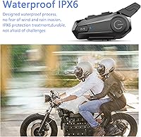 Wipeeyes E1 Motorcycle Helmet Intercom Headset — image 6
