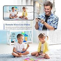 WFULM RY037 WiFi 1080P HD Camera Clock — image 2