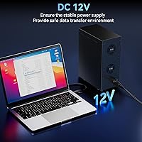 Cenmate 10 Bay Hard Drive Enclosure with Cooling Fan — image 6