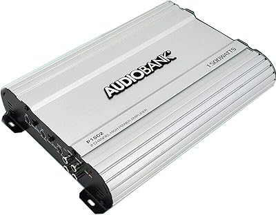 Audiobank P1502 2-Channel 1500W Car Audio Amplifier