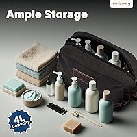 Emissary Men's Toiletry Bag, Black — image 4