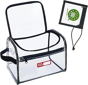 Rough Enough Clear Makeup Toiletry Bag Review