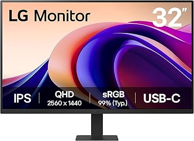 LG 32U631A-B 32-inch QHD IPS Monitor