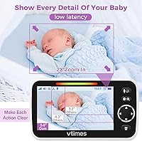 VTimes VT50 Baby Monitor with 5″ LCD Screen — image 4