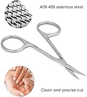 Maluk Professional Curved Cuticle Scissors SE-20/2 — image 4