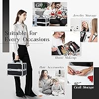 Frenessa Makeup Train Case Black — image 6