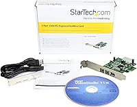 StarTech PEX1394B3 3-Port FireWire PCIe Card — image 8