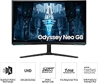 Samsung 32″ Odyssey Neo G8 4K Gaming Monitor — image 2