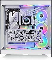 Thermaltake E550 TG Snow Mid Tower ATX Case — image 3