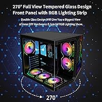 SZSKYING ATX Mid-Tower PC Gaming Case — image 2