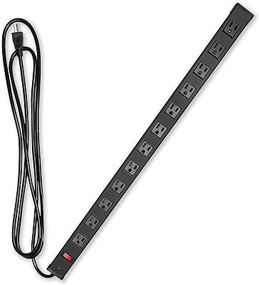 Iron Forge Cable 12-Outlet Surge Protector Power Strip