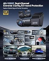 OVAMAN F8 4K+1080P Dual Dash Cam — image 2