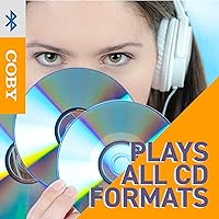 Coby Portable Bluetooth CD Player CD201BK — image 8