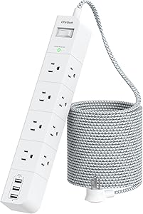 One Beat 15 ft Extension Cord with Power Strip Surge Protector Review