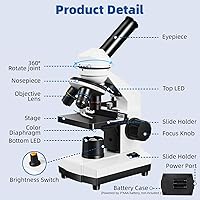 Fitense 40X-2000X Monocular Microscope — image 6
