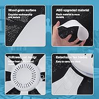 Xindejia USB Powered Small Ceiling Fan 16.5-inch — image 4