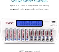 Tenergy TN160 12-Bay Smart Battery Charger — image 2