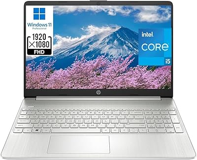 HP 15.6″ Windows 11 Pro Business Laptop, Intel Core i5-1135G7, 32GB RAM, 1TB SSD