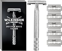 Wilkinson Sword Classic Double Edge Safety Razor with 5 Refill Blades — image 1
