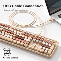 KNOWSQT Wired Computer Keyboard — image 6