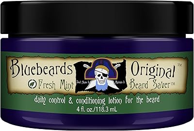 Bluebeards Original Beard Balm Leave-in Conditioner 4 oz Fresh Mint