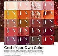 Modelones 24 PCS Gel Nail Polish Kit, A Cozy of the Fall — image 2